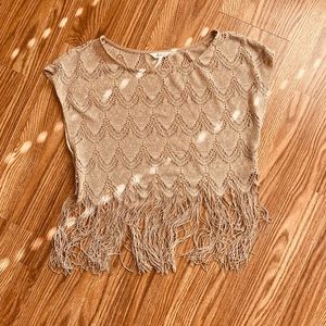 Vintage flapper crop top